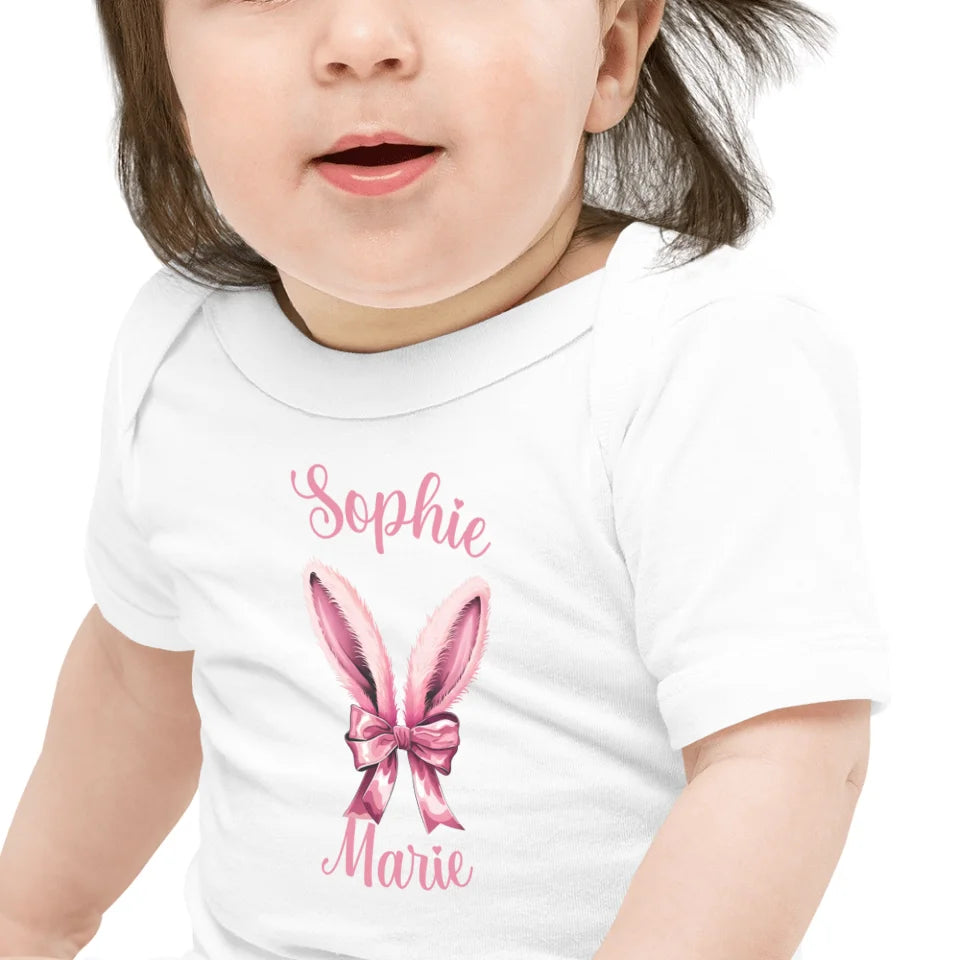 Custom T-Shirt | Easter Coquette Rabbit