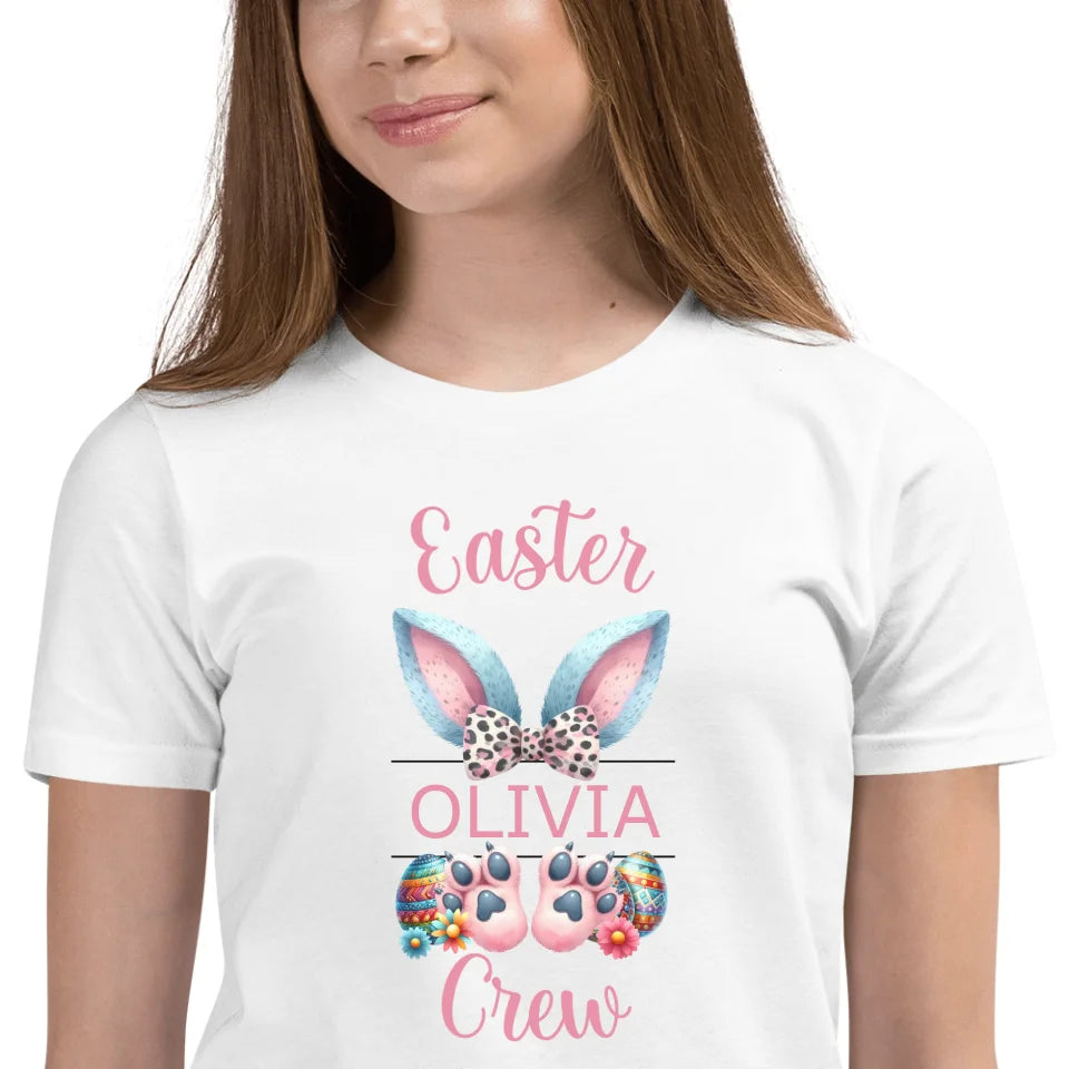 Custom T-Shirt | Easter Bunny Monogram