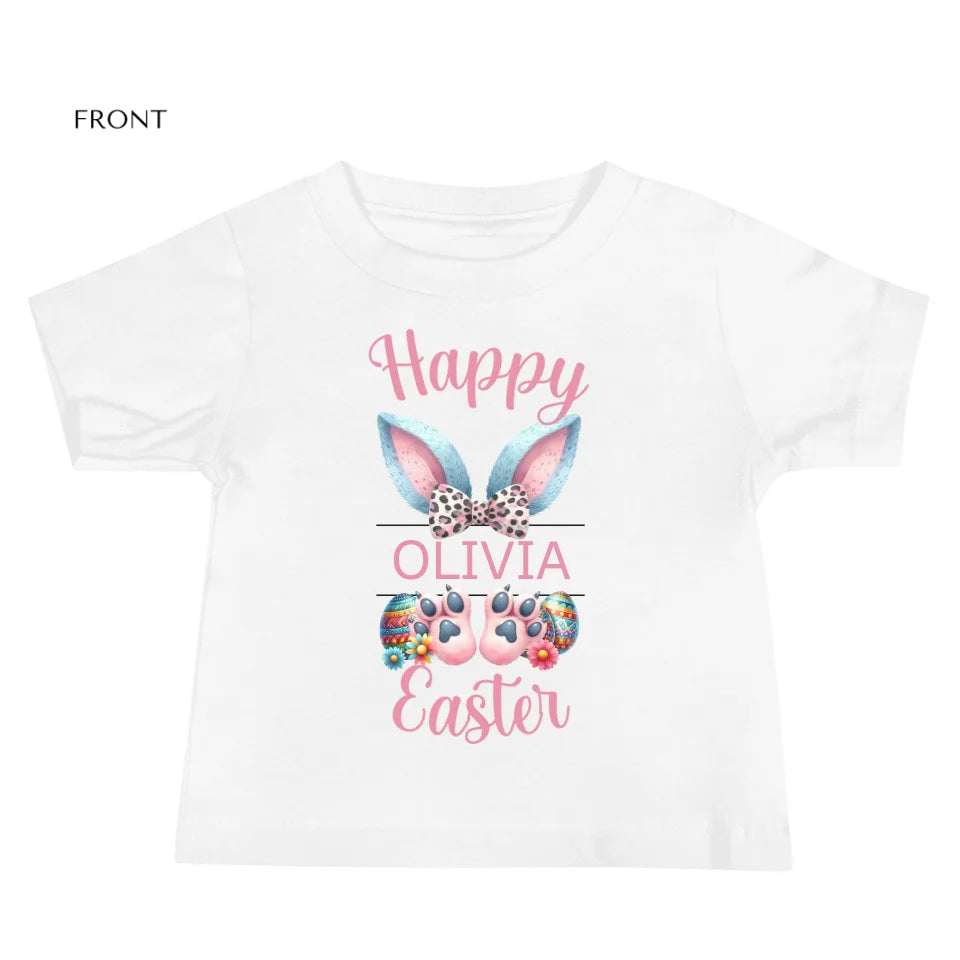 Custom T-Shirt | Easter Bunny Monogram