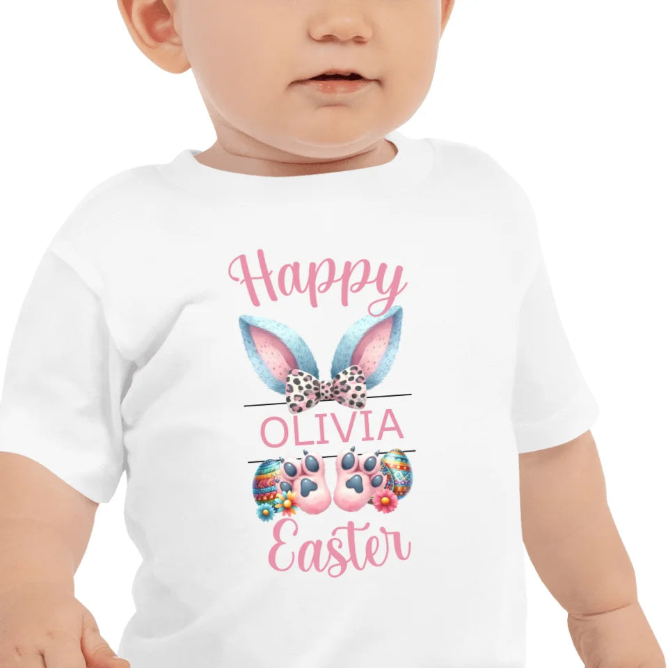 Custom T-Shirt | Easter Bunny Monogram