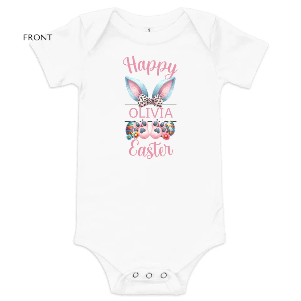 Custom T-Shirt | Easter Bunny Monogram