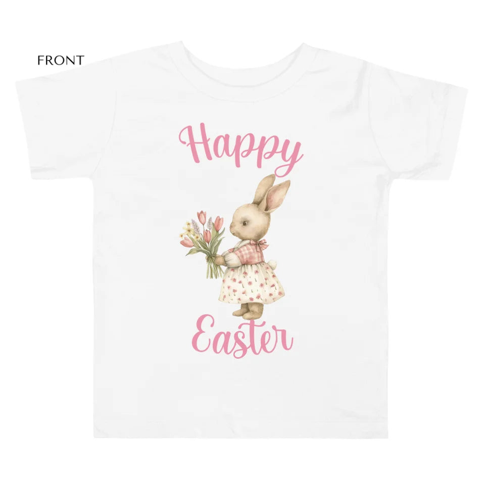 Custom T-Shirt | Watercolor Easter Rabbit