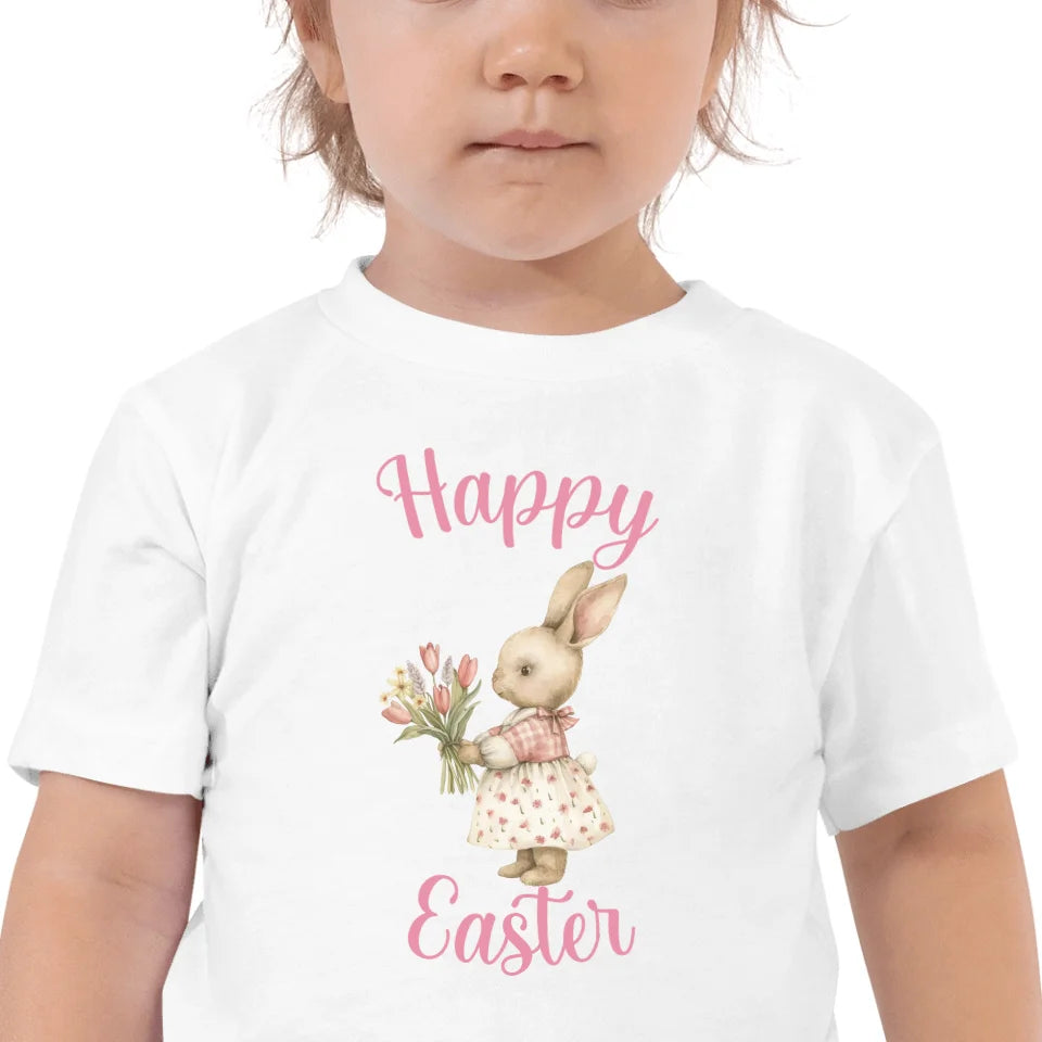 Custom T-Shirt | Watercolor Easter Rabbit