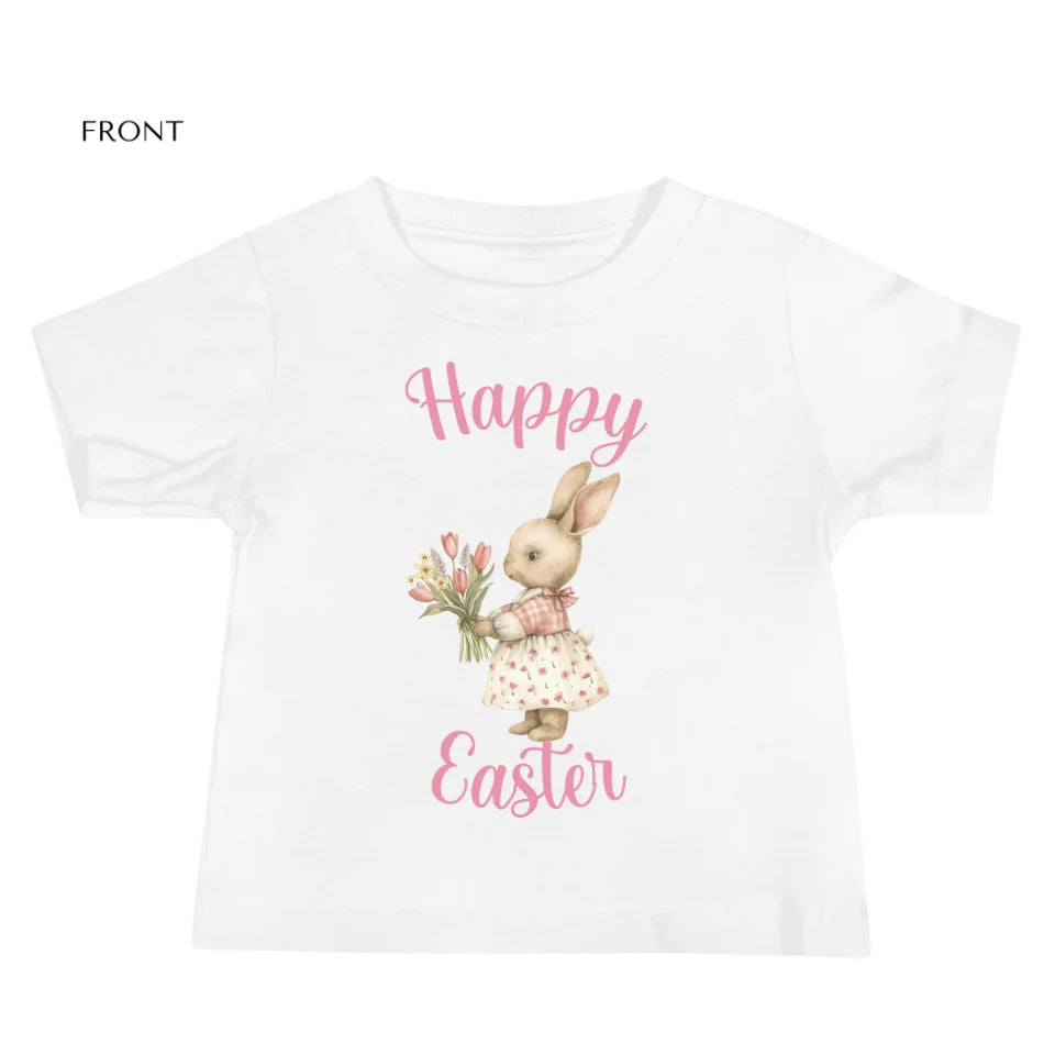 Custom T-Shirt | Watercolor Easter Rabbit