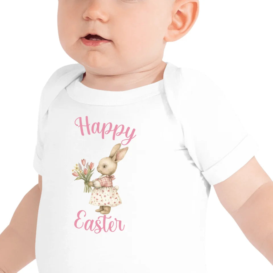 Custom T-Shirt | Watercolor Easter Rabbit