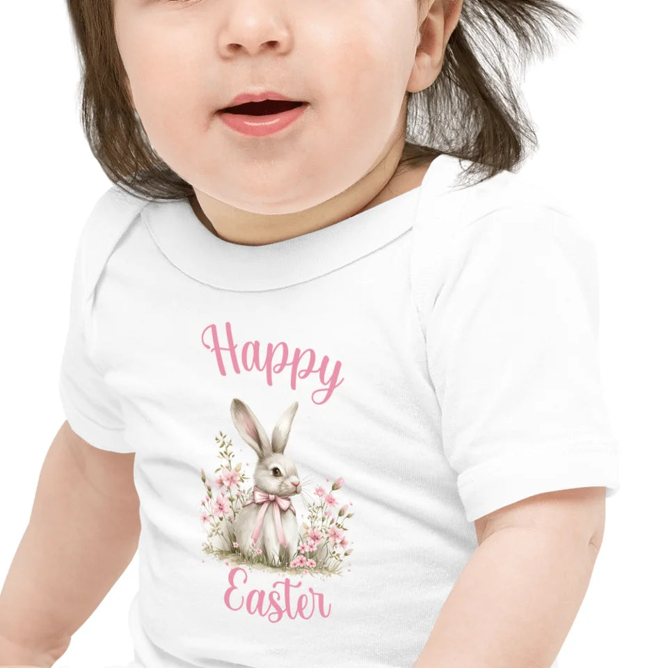 Custom T-Shirt | Pastel Pink Easter