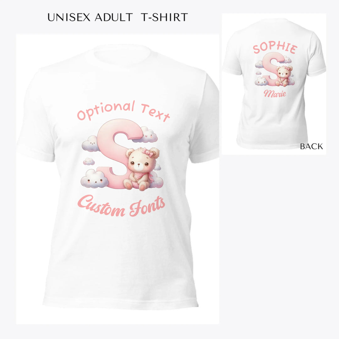 pink-letters-with-cute-clouds-and-bear-custom-women-unisex-adult-t-shirt-artfulane