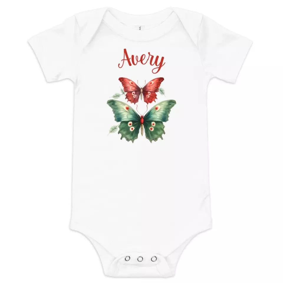 Custom Christmas Butterflies T-Shirt – ART-TSH029 - ARTFULANE