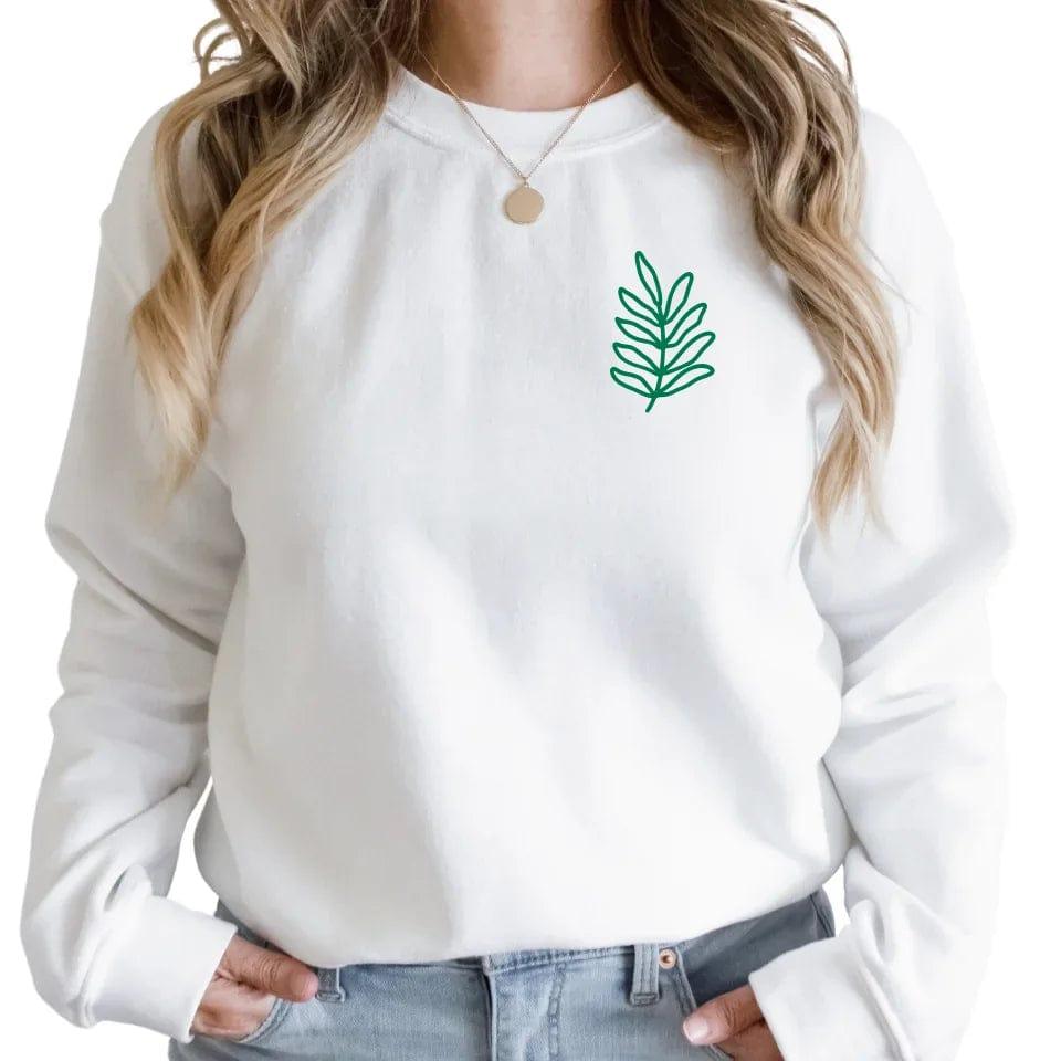 Custom Embroidered Foliage Sweatshirt & Hoodie - ART-SWH297 - ARTFULANE