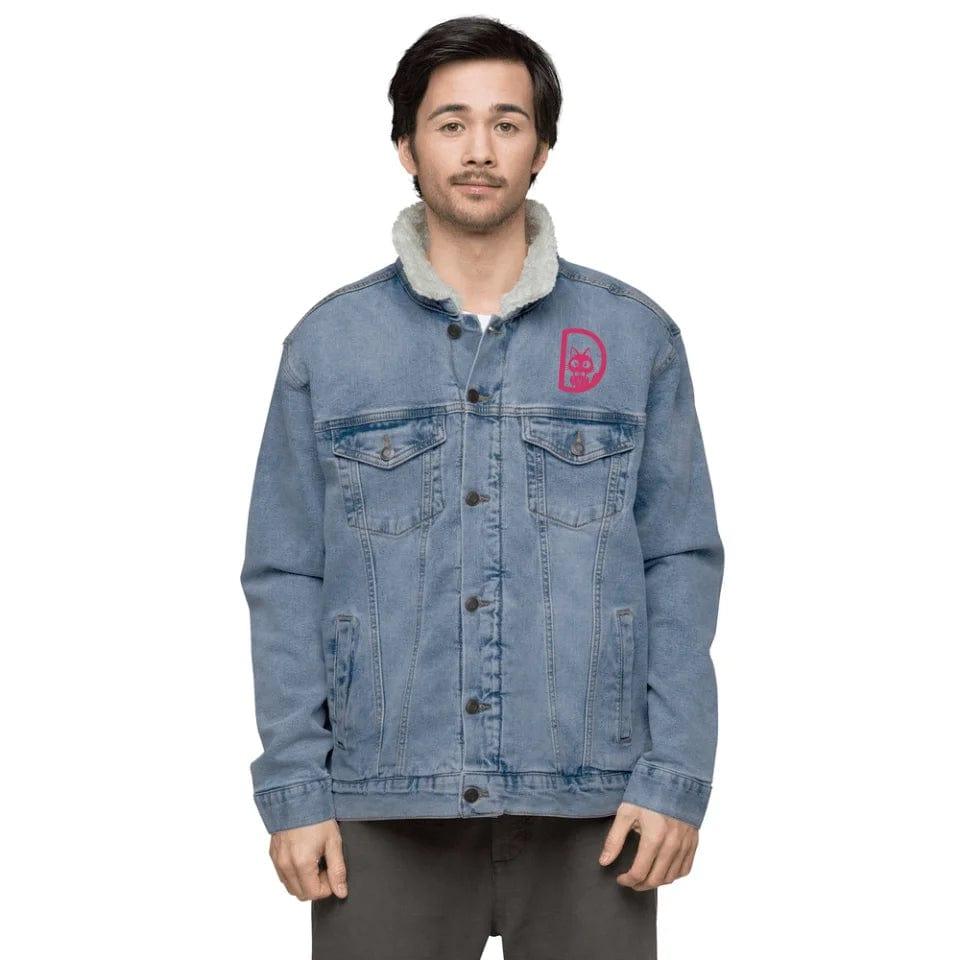 Custom Embroidered Love Cat Initial Jacket - ART-JKT257 - ARTFULANE