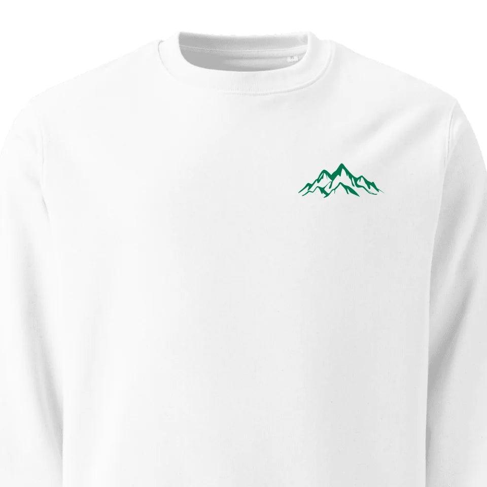 Custom Embroidered Mountain Line Art Hoodie & Sweatshirt - ART-SWH302 - ARTFULANE