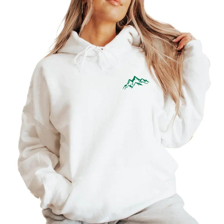 Custom Embroidered Mountain Line Art Hoodie & Sweatshirt - ART-SWH302 - ARTFULANE