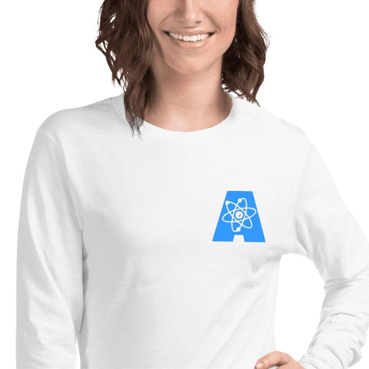 Custom Embroidered School Initial Long Sleeve Tee - ART-LST310 - ARTFULANE