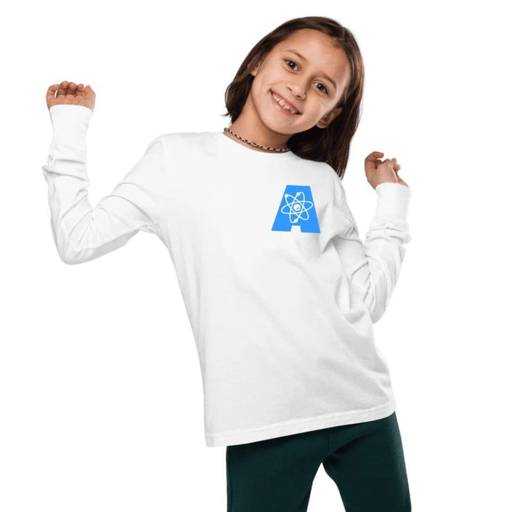 Custom Embroidered School Initial Long Sleeve Tee - ART-LST310 - ARTFULANE