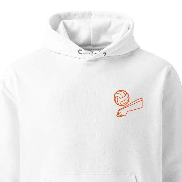 Custom Embroidered Volleyball Line Art Hoodie & Sweatshirt - ART-SWH320 - ARTFULANE