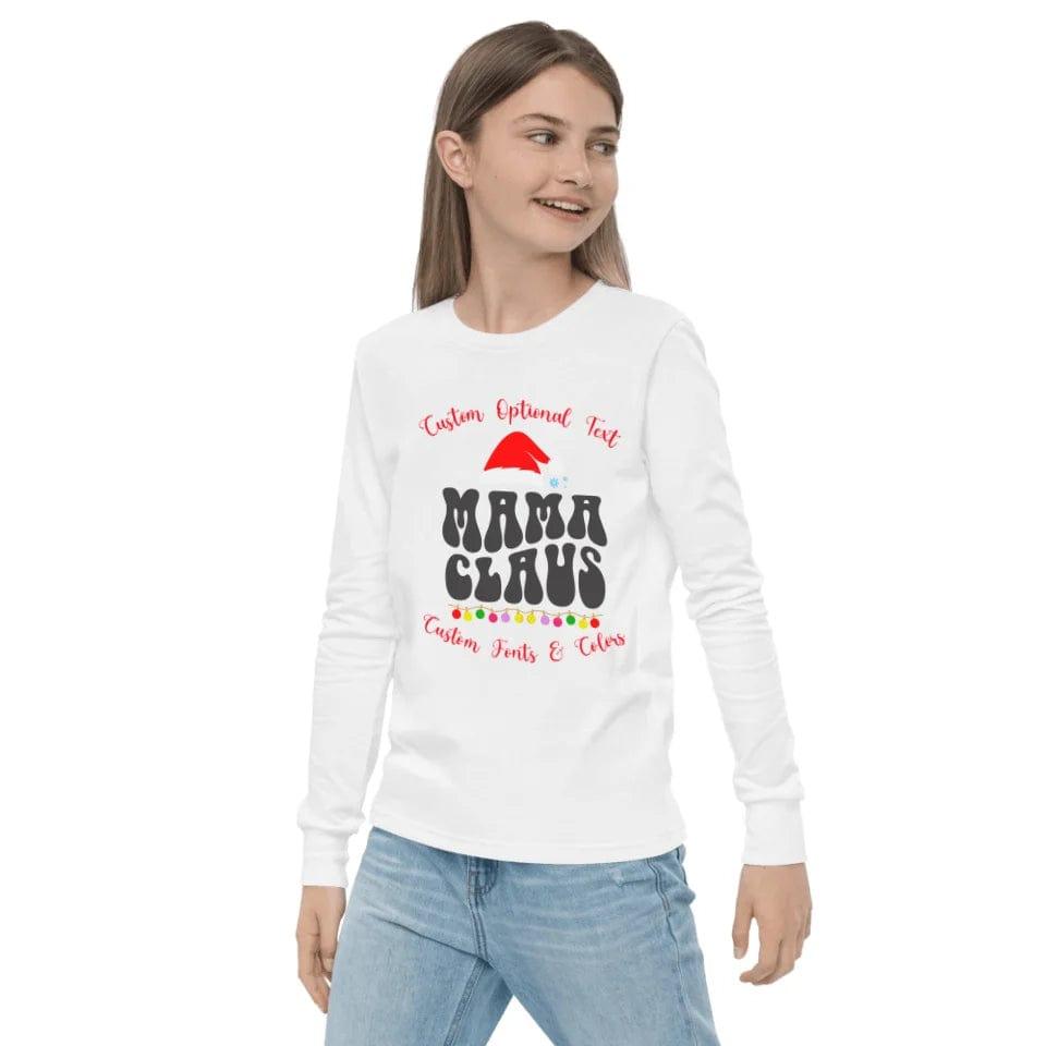 Custom Family Christmas Long Sleeve Tee - ART-LST241 - ARTFULANE