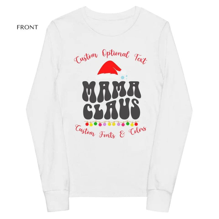 Custom Family Christmas Long Sleeve Tee - ART-LST241 - ARTFULANE