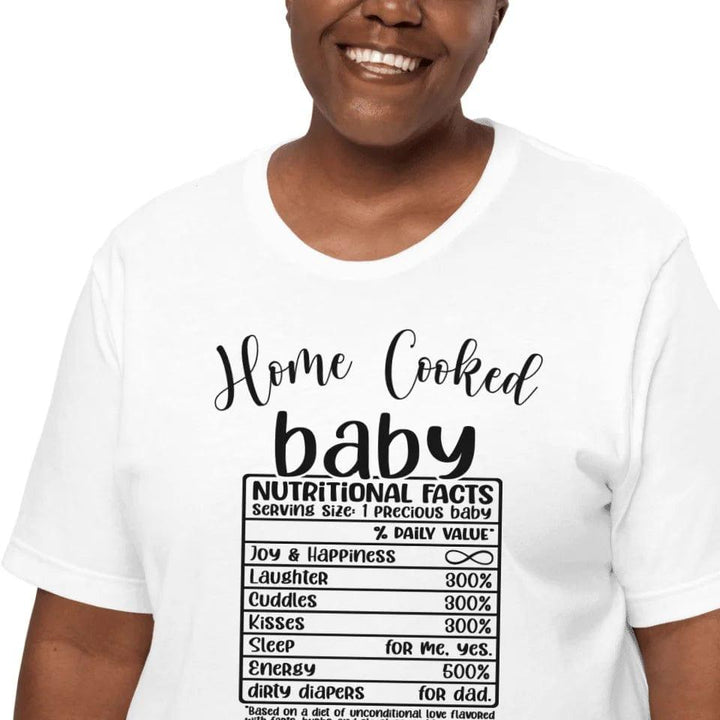 Custom Family Nutrition Facts T-Shirt - ART-TSH060 - ARTFULANE