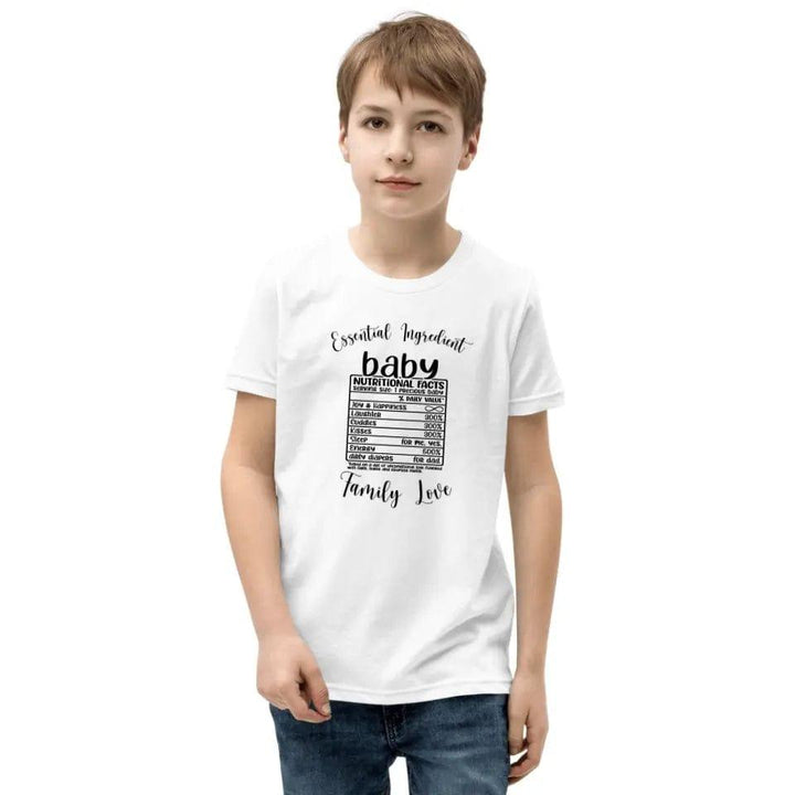 Custom Family Nutrition Facts T-Shirt - ART-TSH060 - ARTFULANE