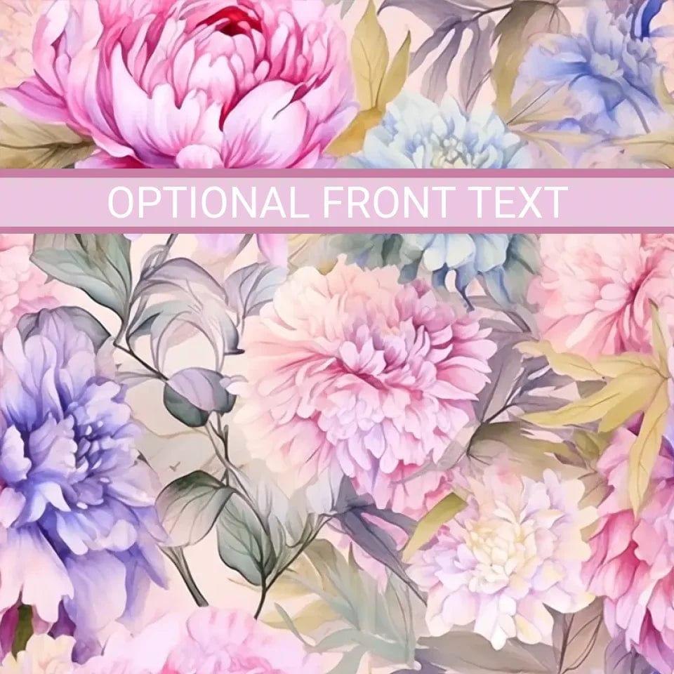 Custom Floral Watercolor Everyday Bags - ARTFULANE