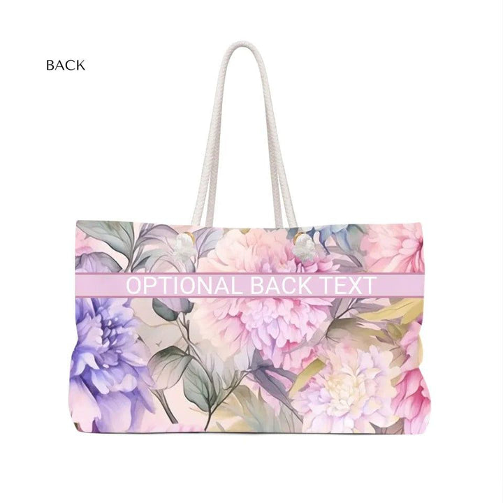 Custom Floral Watercolor Everyday Bags - ARTFULANE