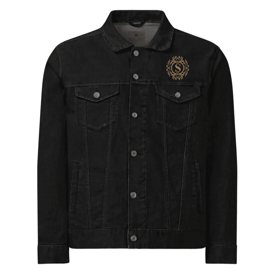 Custom Embroidered Flourish Monogram Initial Jacket - ART-JKT277 - ARTFULANE