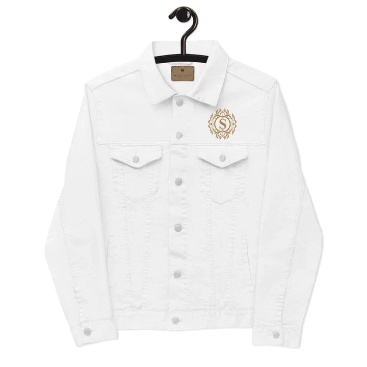 Custom Embroidered Flourish Monogram Initial Jacket - ART-JKT277 - ARTFULANE