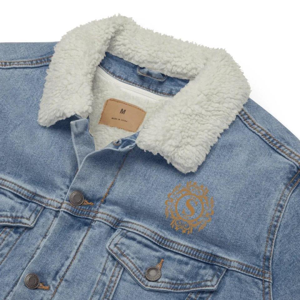 Custom Embroidered Flourish Monogram Initial Jacket - ART-JKT277 - ARTFULANE