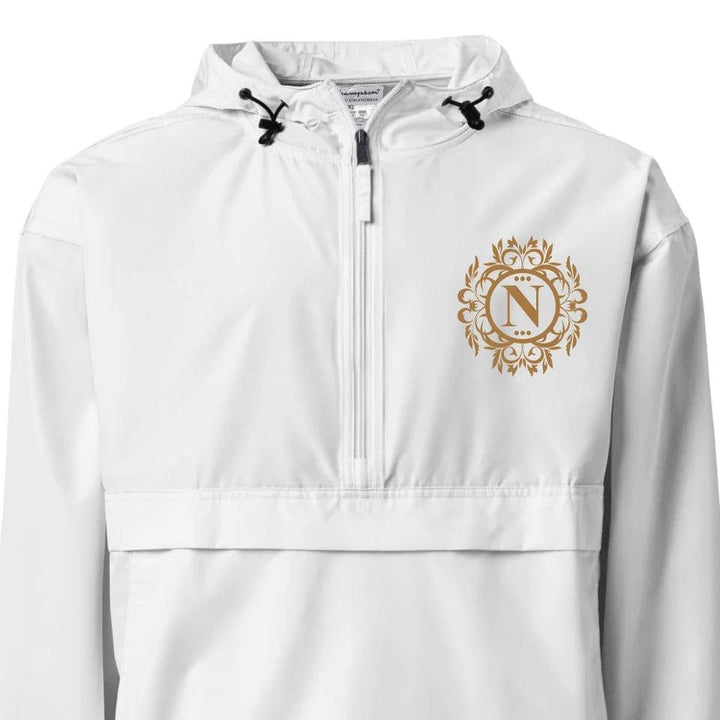 Custom Embroidered Flourish Monogram Initial Jacket - ART-JKT277 - ARTFULANE