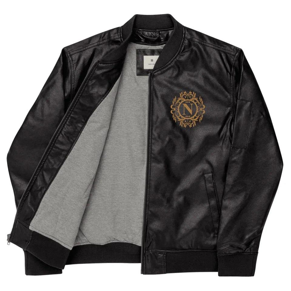 Custom Embroidered Flourish Monogram Initial Jacket - ART-JKT277 - ARTFULANE