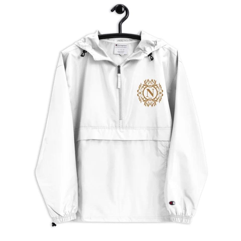 Custom Embroidered Flourish Monogram Initial Jacket - ART-JKT277 - ARTFULANE