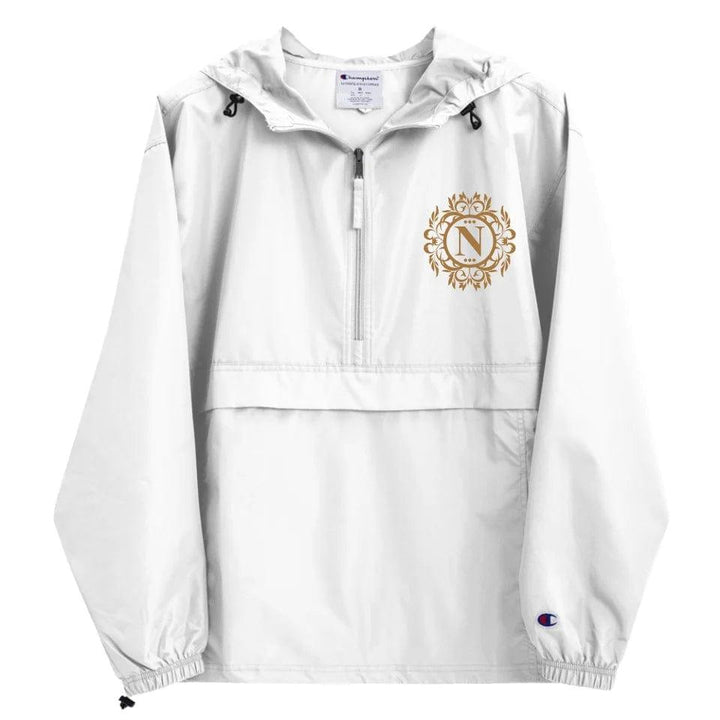 Custom Embroidered Flourish Monogram Initial Jacket - ART-JKT277 - ARTFULANE