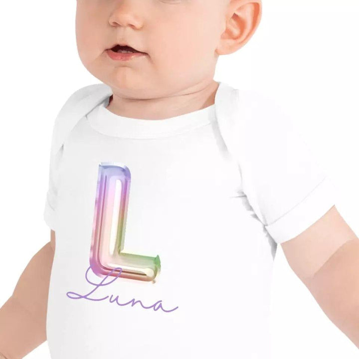 Custom Foil Balloon Rainbow Alphabet T-Shirt – ART-TSH004 - ARTFULANE