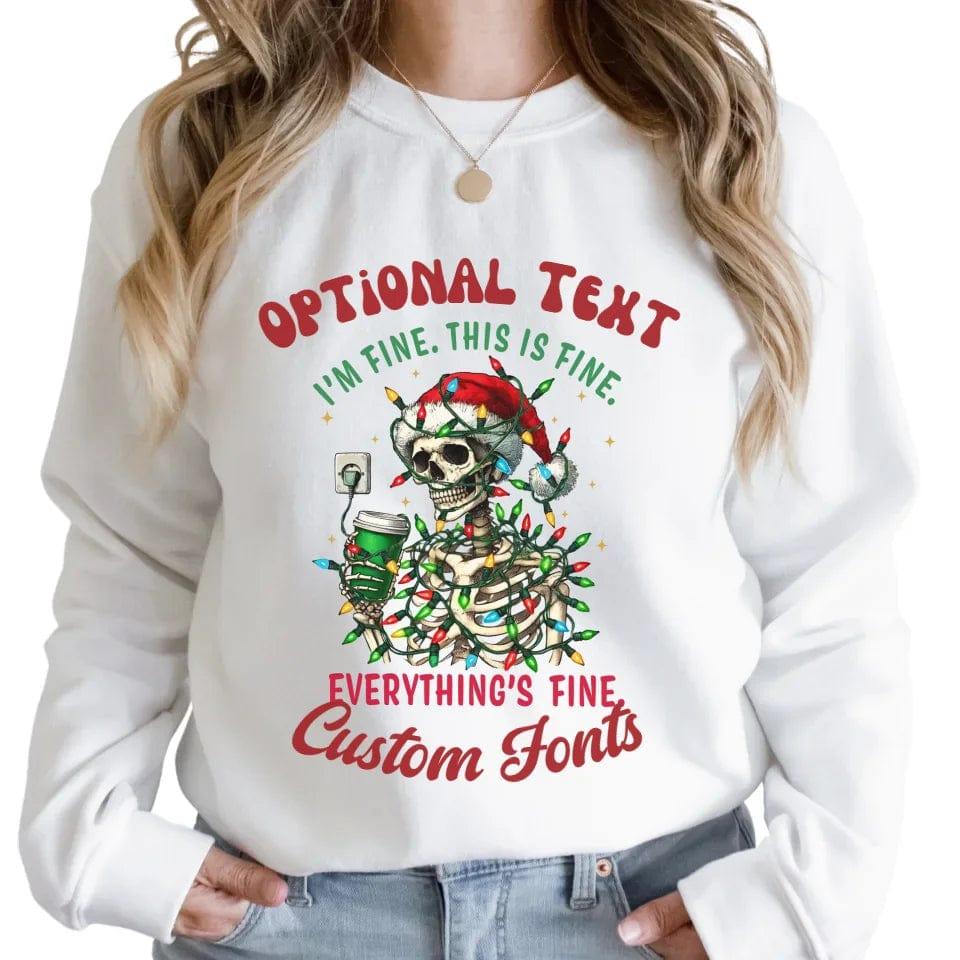 Custom Funny Christmas Designs Sweatshirt & Hoodie - ART-SWH208 - ARTFULANE