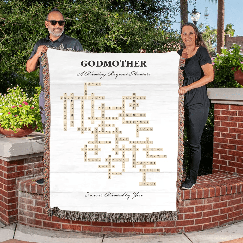 Custom Godmother Word Tile Blanke - ARTFULANE