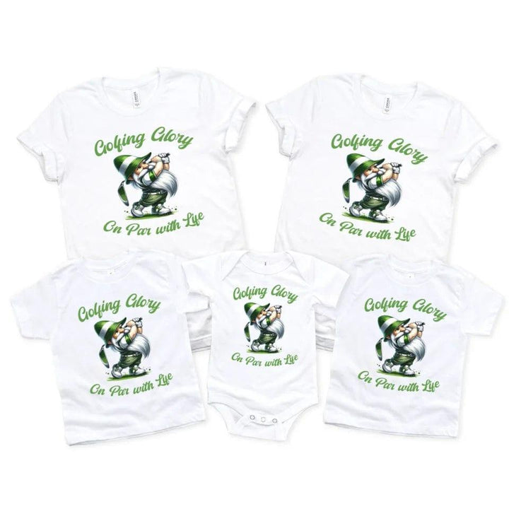 Custom Golf Gnomes T-Shirt - ART-TSH092 - ARTFULANE