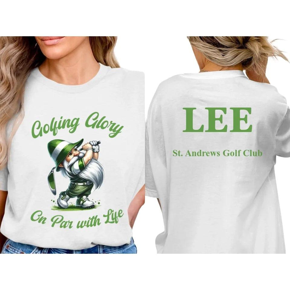 Custom Golf Gnomes T-Shirt - ART-TSH092 - ARTFULANE