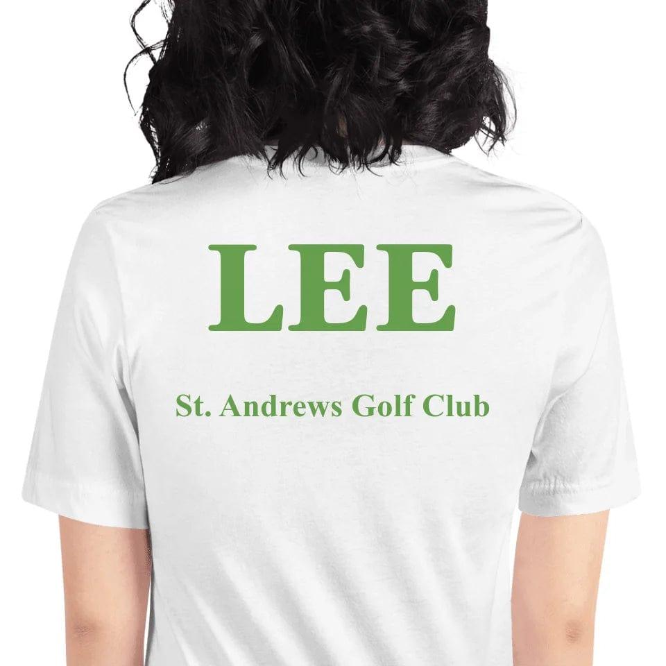 Custom Golf Icon Font T-Shirt - ART-TSH096 - ARTFULANE