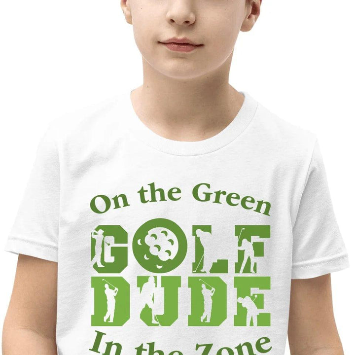 Custom Golf Icon Font T-Shirt - ART-TSH096 - ARTFULANE