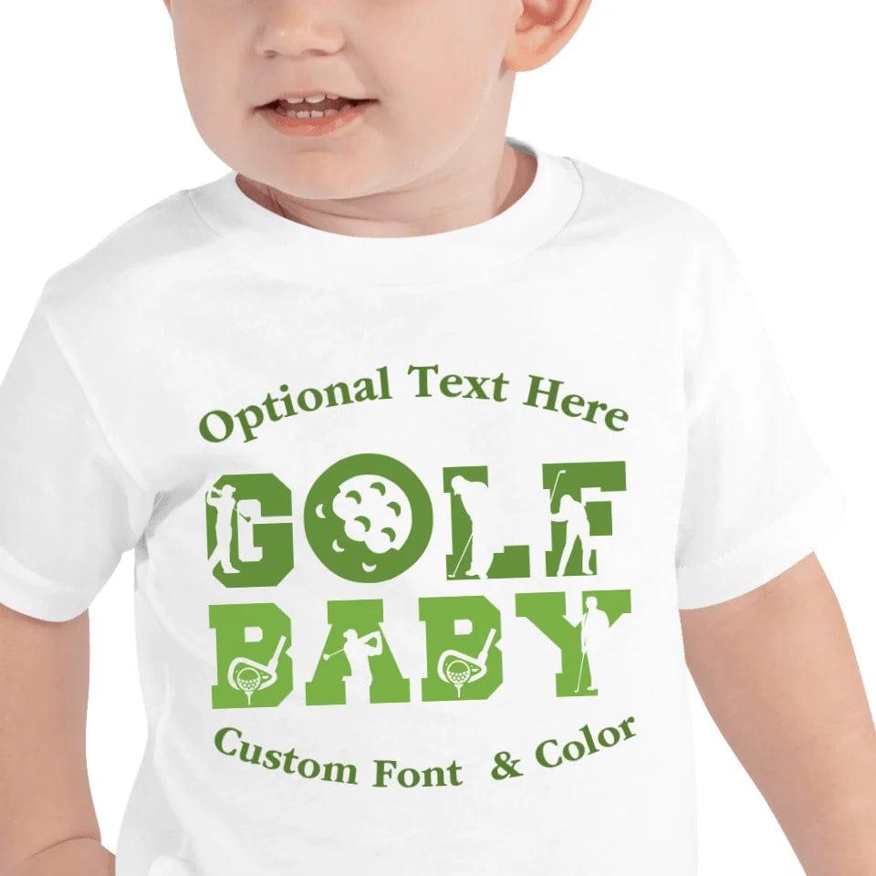 Custom Golf Icon Font T-Shirt - ART-TSH096 - ARTFULANE