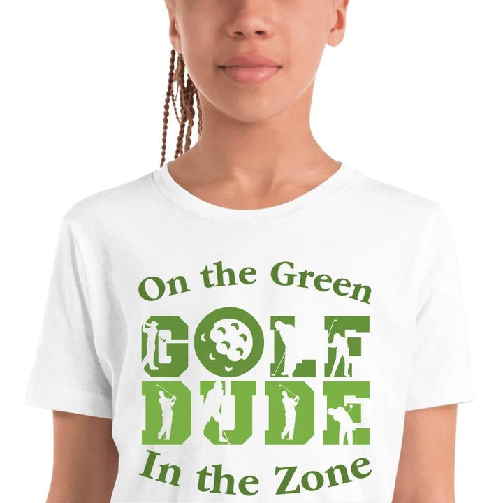 Custom Golf Icon Font T-Shirt - ART-TSH096 - ARTFULANE