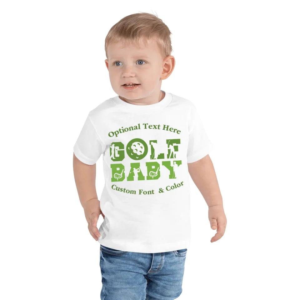 Custom Golf Icon Font T-Shirt - ART-TSH096 - ARTFULANE