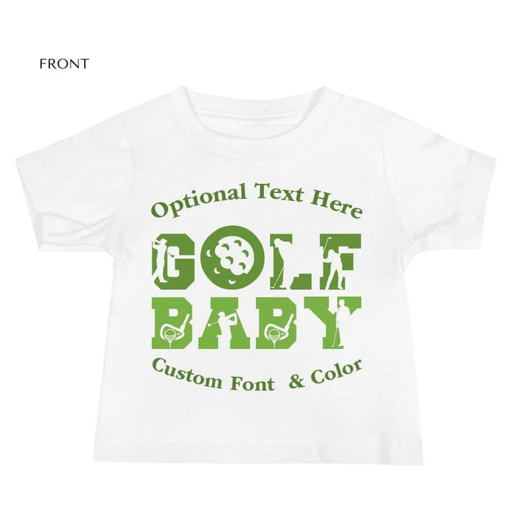 Custom Golf Icon Font T-Shirt - ART-TSH096 - ARTFULANE