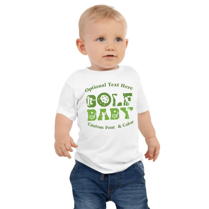 Custom Golf Icon Font T-Shirt - ART-TSH096 - ARTFULANE