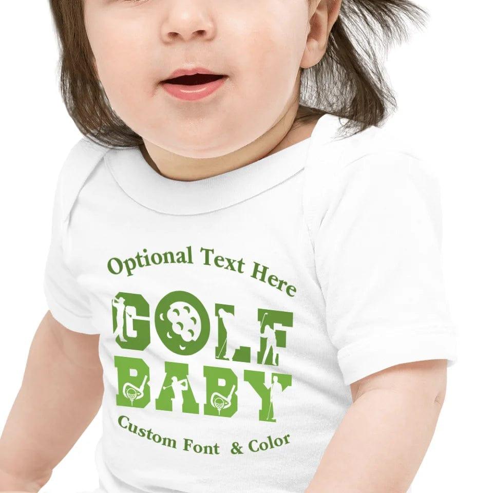 Custom Golf Icon Font T-Shirt - ART-TSH096 - ARTFULANE