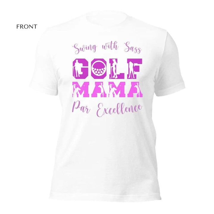 Custom Golf Lady Icon Font T-Shirt - ART-TSH095 - ARTFULANE