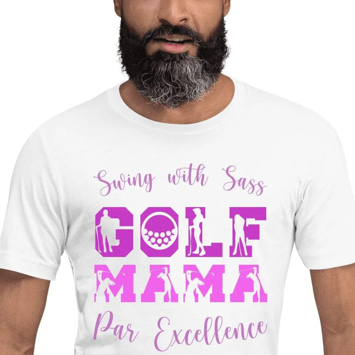 Custom Golf Lady Icon Font T-Shirt - ART-TSH095 - ARTFULANE