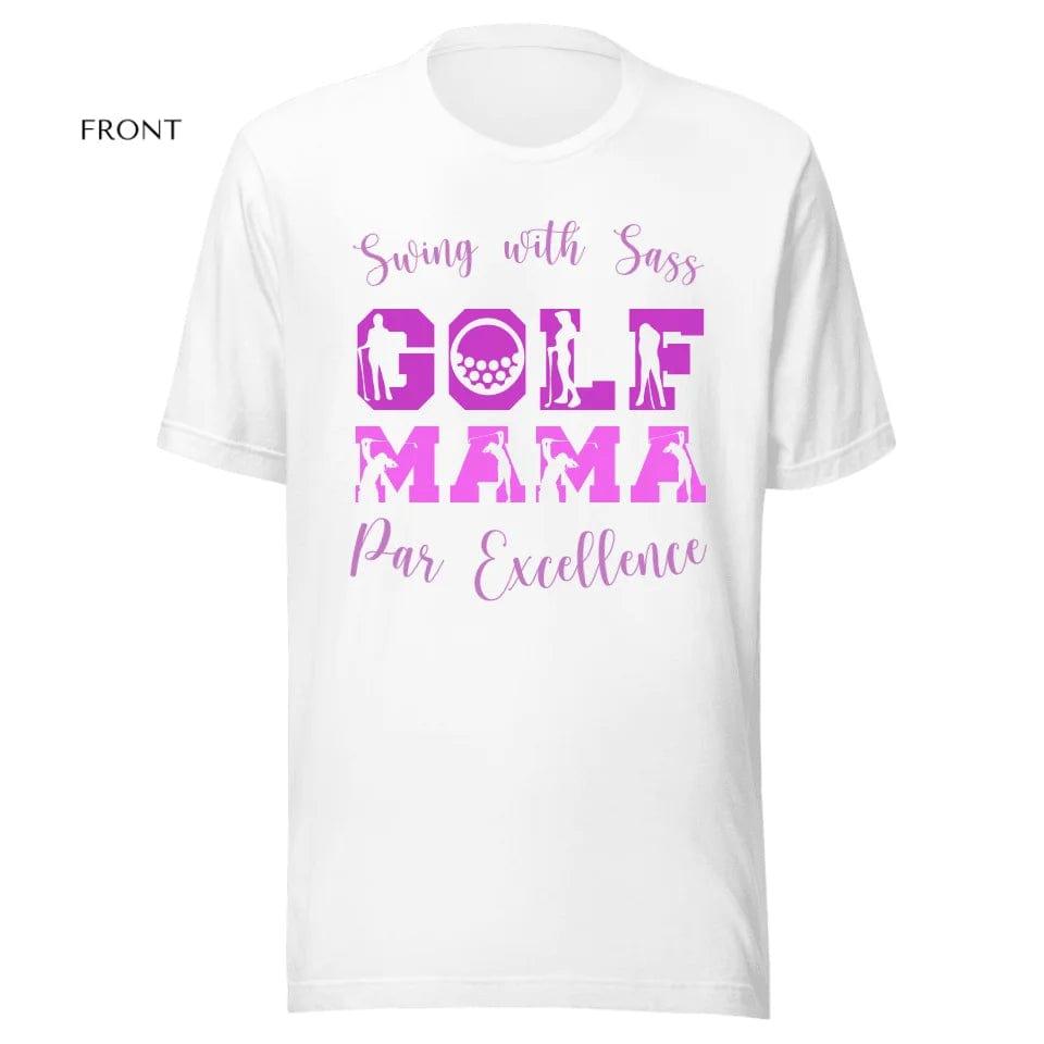 Custom Golf Lady Icon Font T-Shirt - ART-TSH095 - ARTFULANE