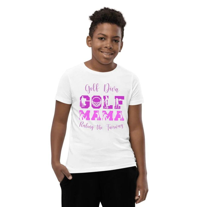 Custom Golf Lady Icon Font T-Shirt - ART-TSH095 - ARTFULANE