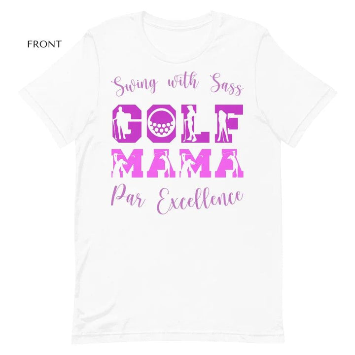 Custom Golf Lady Icon Font T-Shirt - ART-TSH095 - ARTFULANE